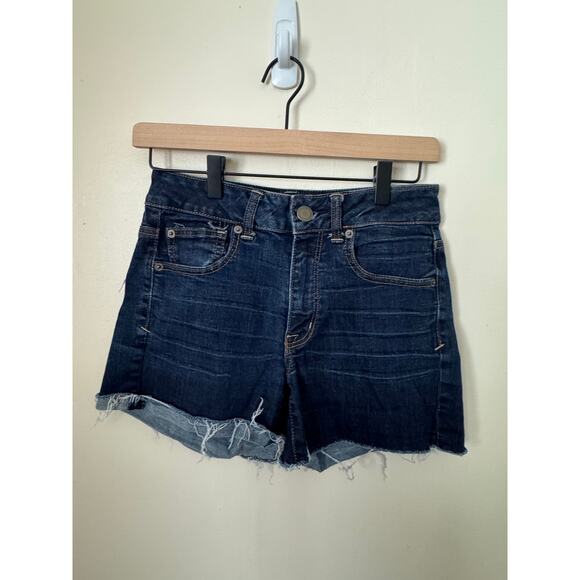 American Eagle Outfitters Pants - American Eagle Dark Wash Denim Shorts Women’s Size 6